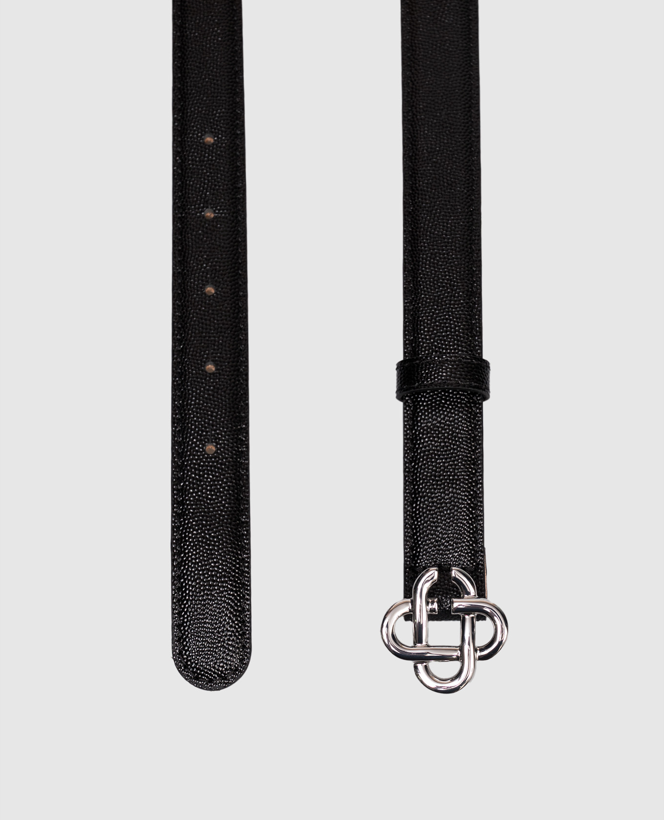 

Black leather belt Casablanca