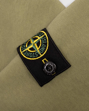 Stone Island Children's khaki sweatshirt L1S166100005S00401012