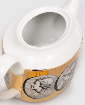 Fornasetti Cammei porcelain teapot P22Z292