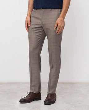 Stefano Ricci Brown wool pants M1T610002AW0017U