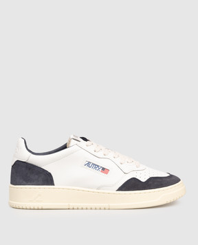 AUTRY White leather sneakers MEDALIST A1UNAULMFT07