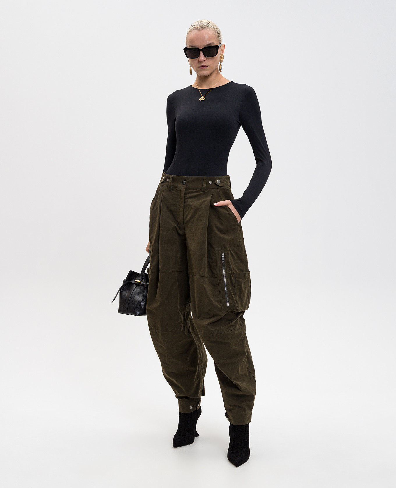 

Khaki cargo pants Dolce&Gabbana