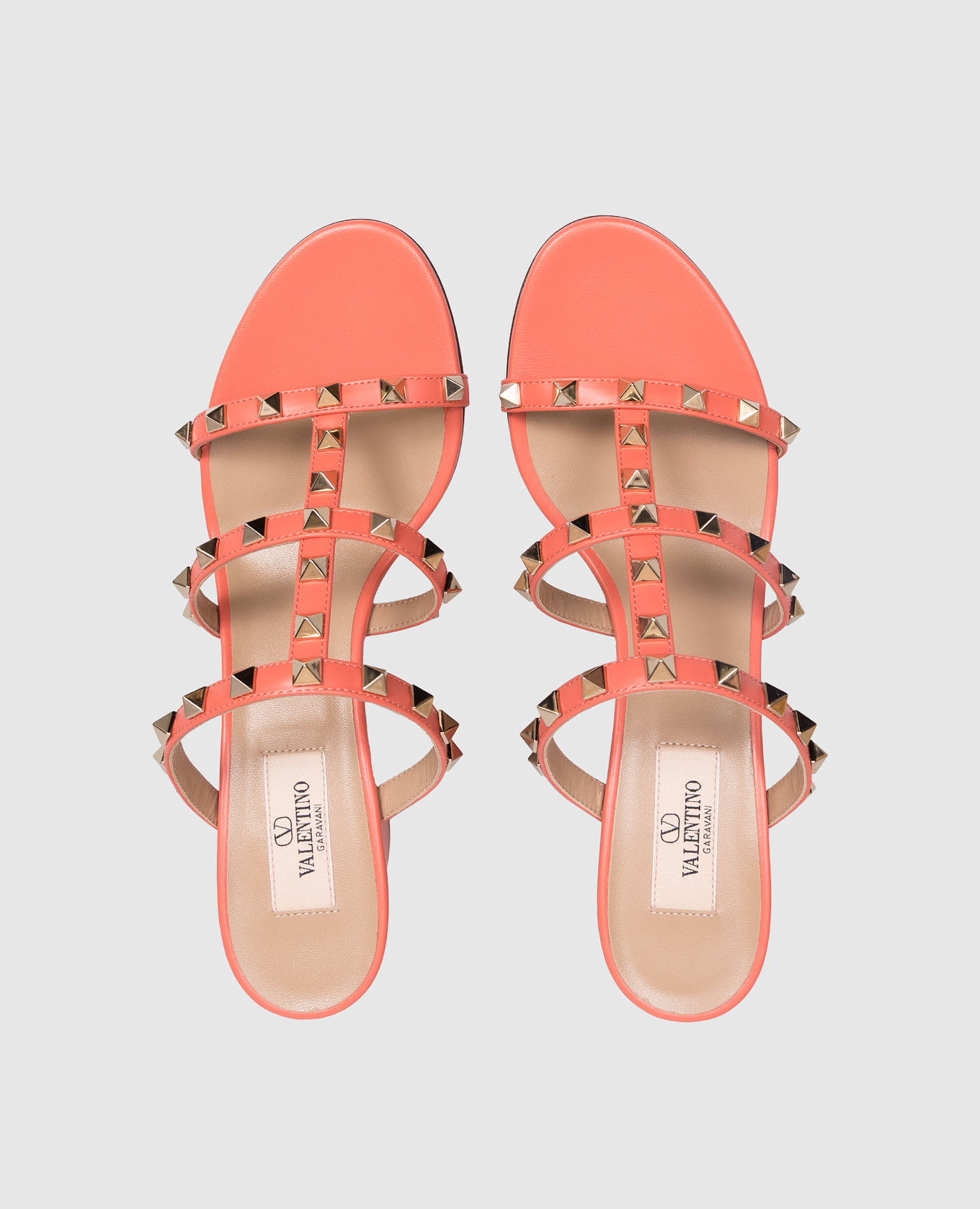 

Pink Rockstud mules Valentino