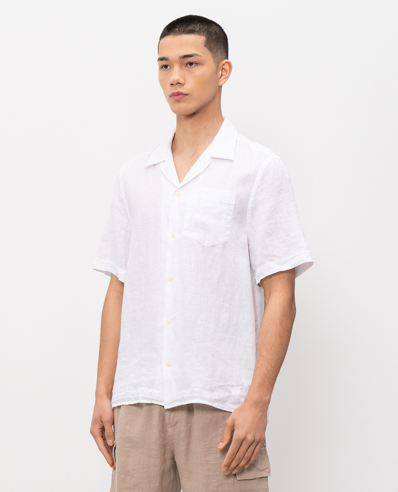 White linen shirt Vilebrequin 3
