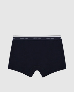 Story Loris Children's blue boxer shorts 17198