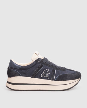 Premiata Bethcoin blue combination sneakers BETHCOIN8506