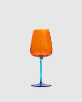 La Reine Set of orange wine glasses JOY 6 pcs JOY55CL