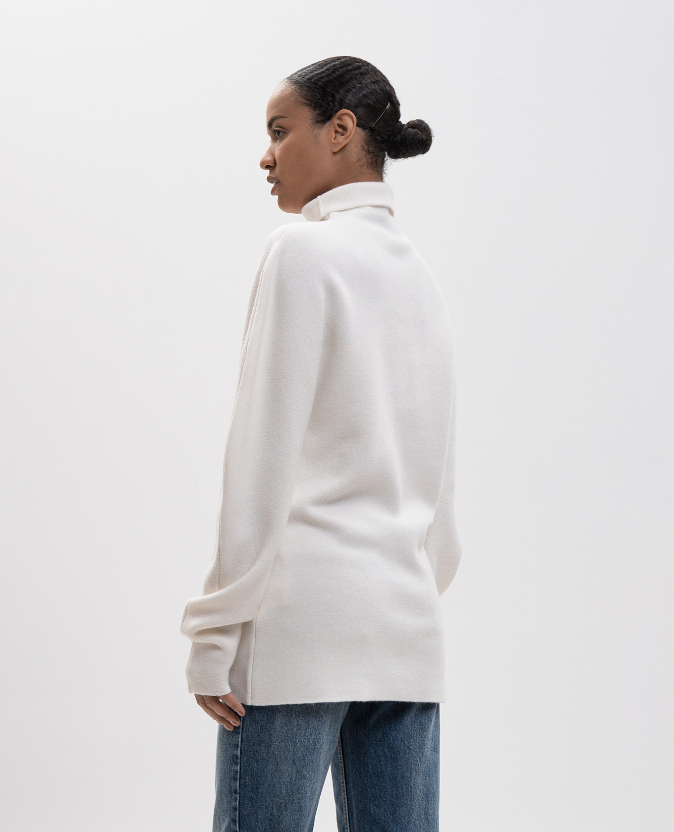 Ivory wool sweater Magda Butrym 4
