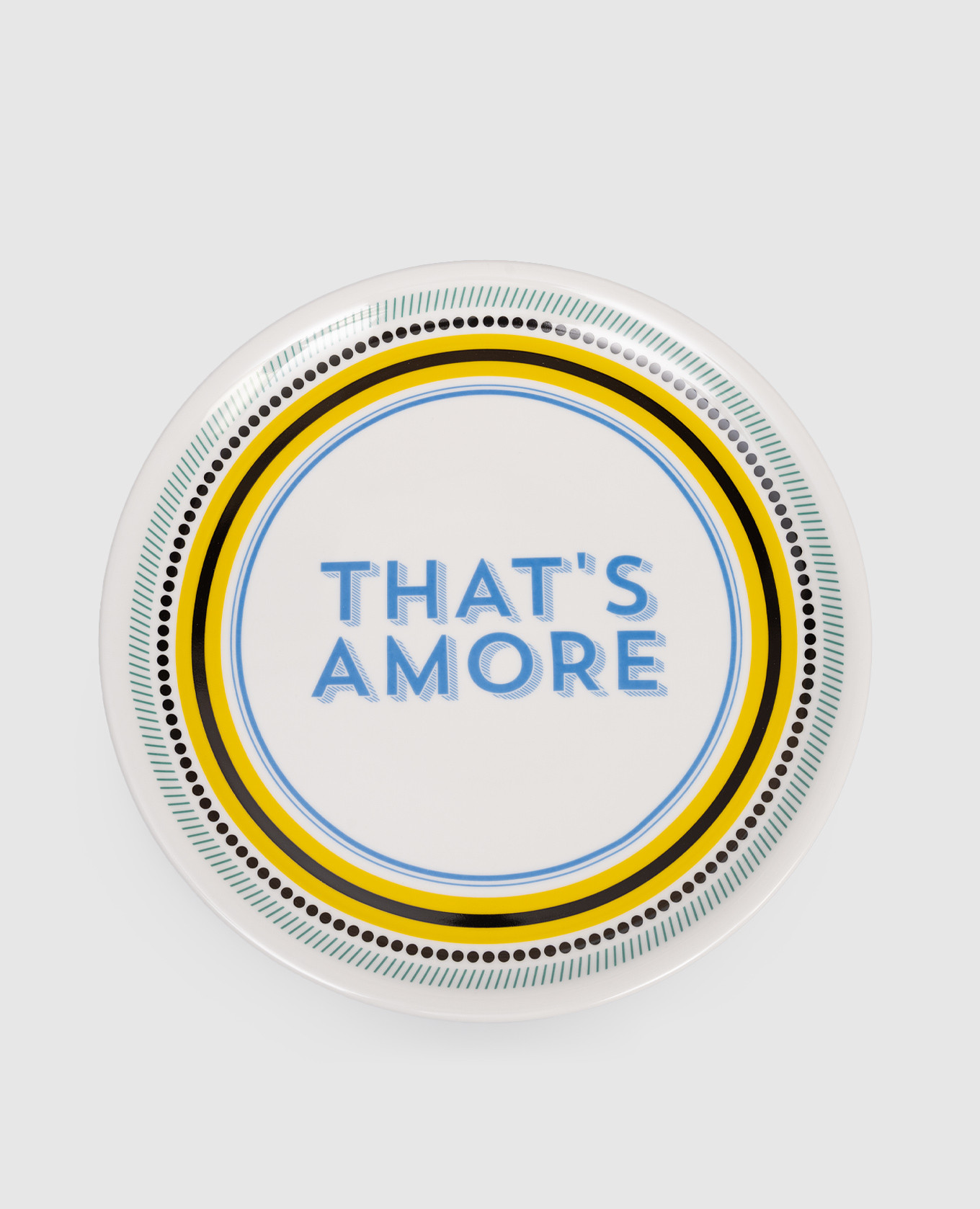 

That's Amore white porcelain pizza plate Bitossi Home