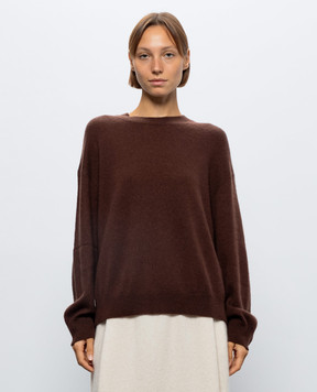 BOBOUTIC Brown cashmere and silk jumper 5105
