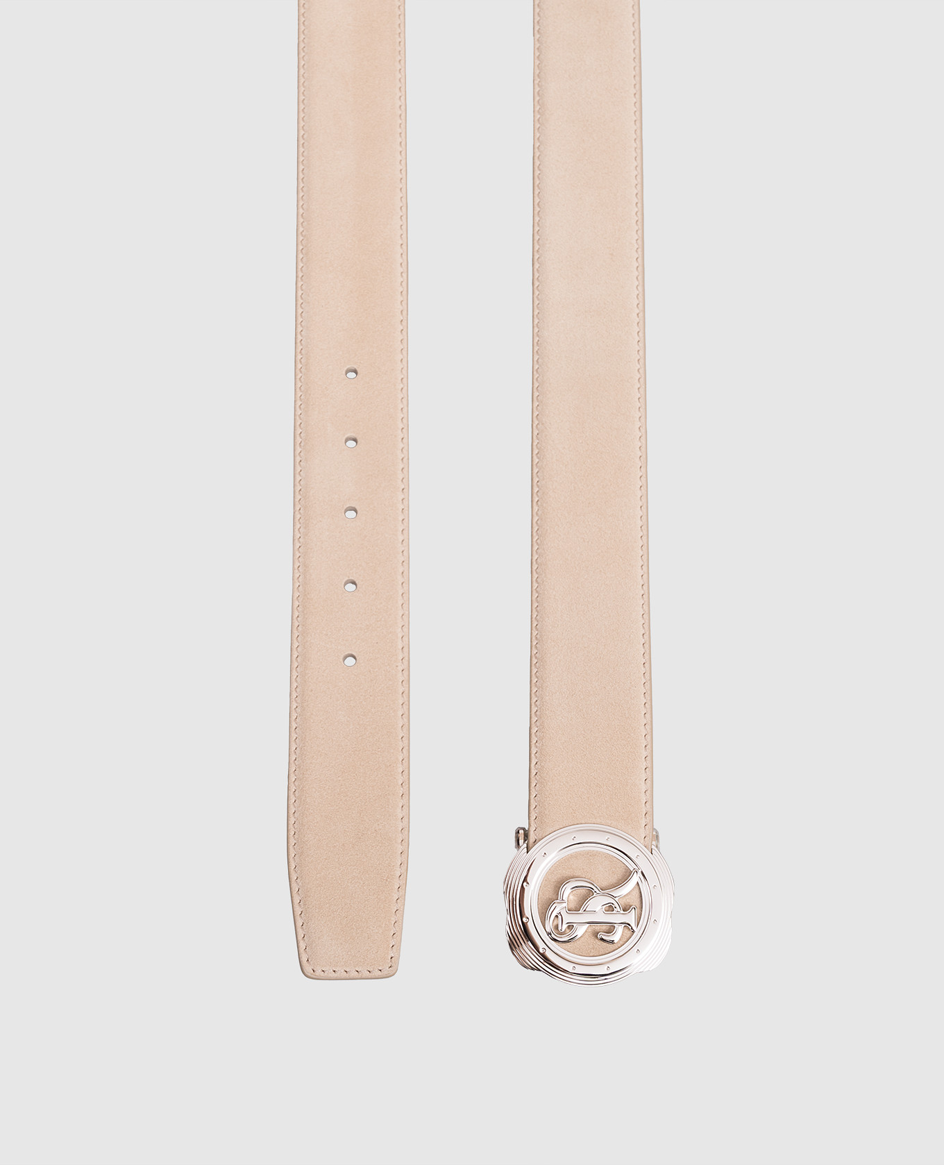 

Beige suede belt Stefano Ricci