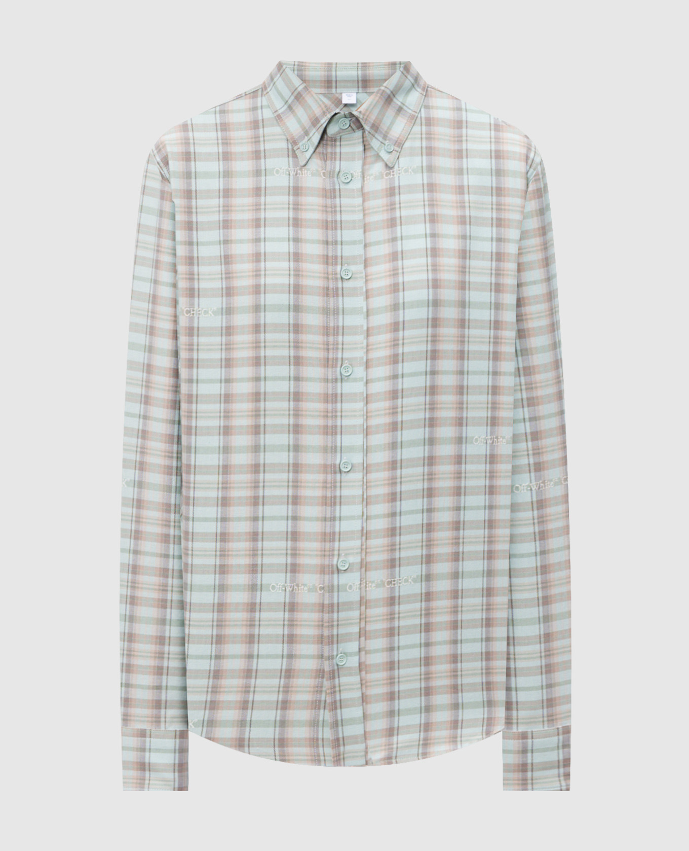 

Blue patterned shirt Off-White, Light blue