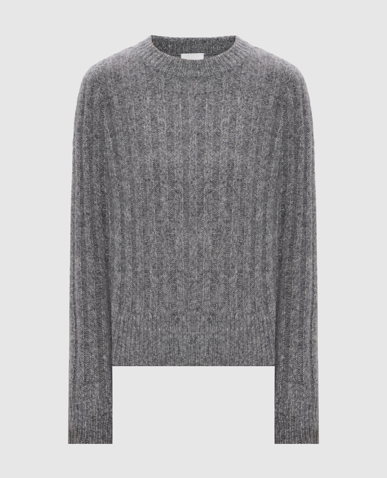 

Gray cashmere and silk sweater Allude, Grey