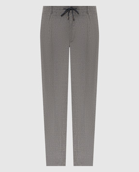 MooRER ANTON gray wool pants ANTONFSR