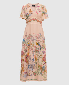 Etro Pink dress with floral print WRHA056099SP4J9