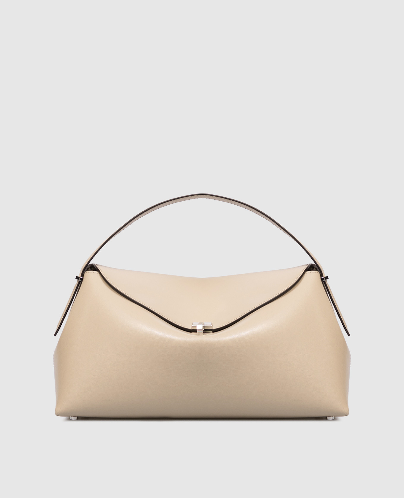 

Beige leather bag T-Lock Toteme