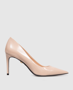 Babe Pay Pls Beige patent leather shoes 201801LA
