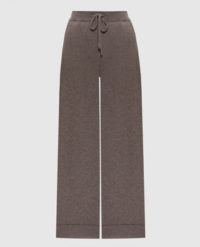 Demiur Brown cashmere pants CASH422