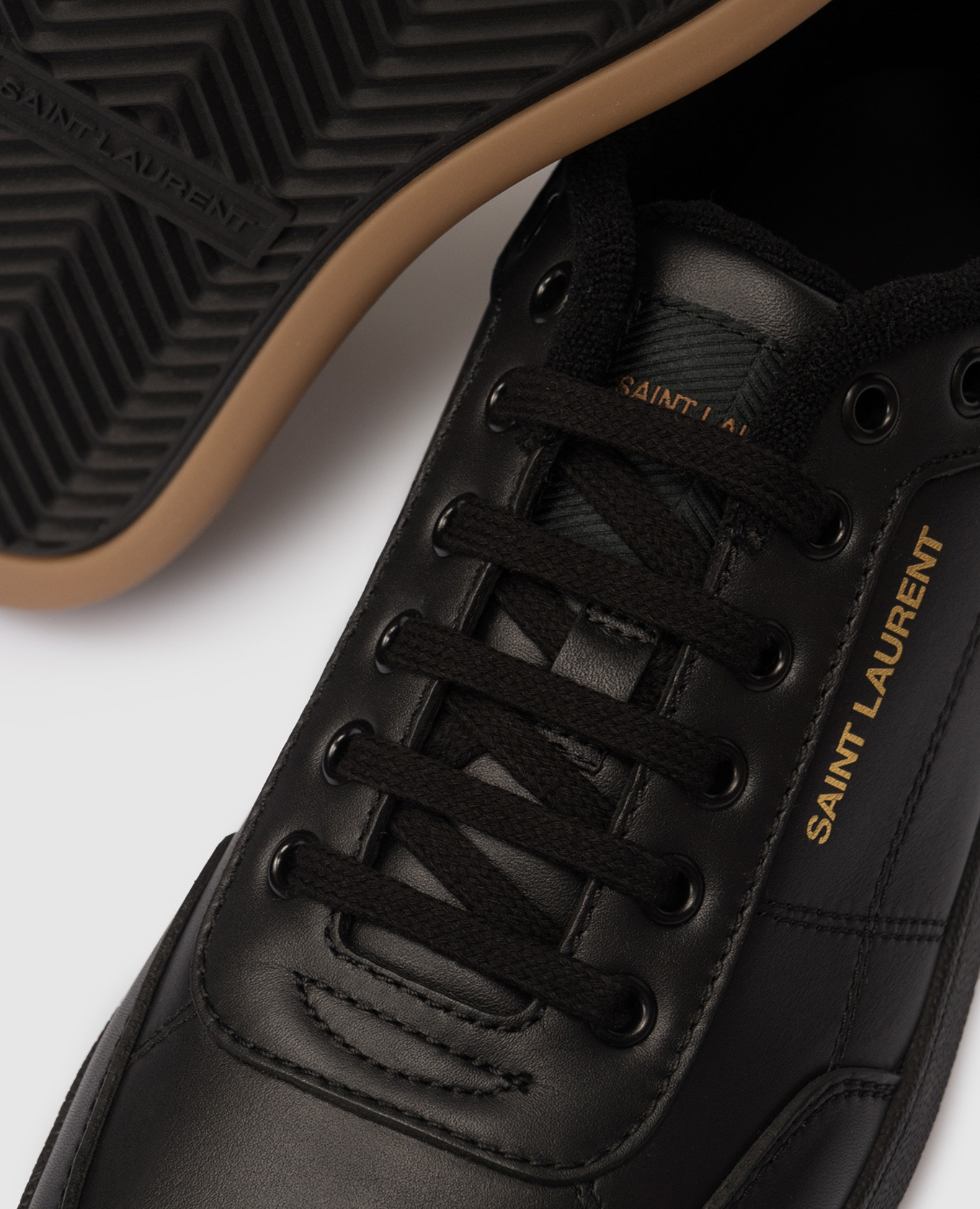 

Black leather sneakers SL/61 Saint Laurent