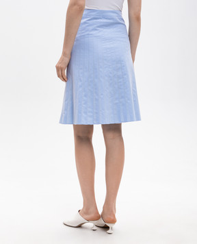 Maison Margiela MM6 Blue skirt S62MA0102M35861