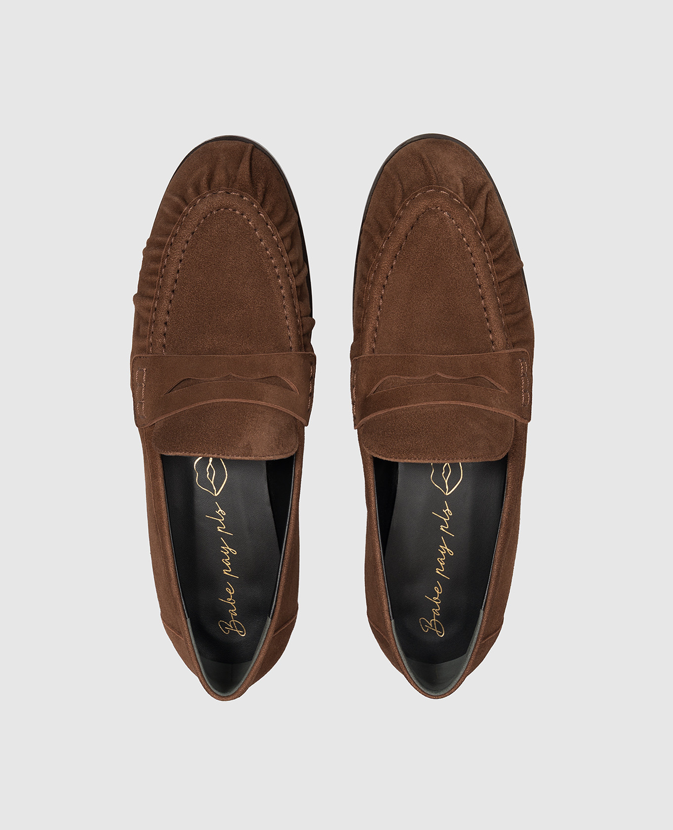 Brown suede loafers Babe Pay Pls 4