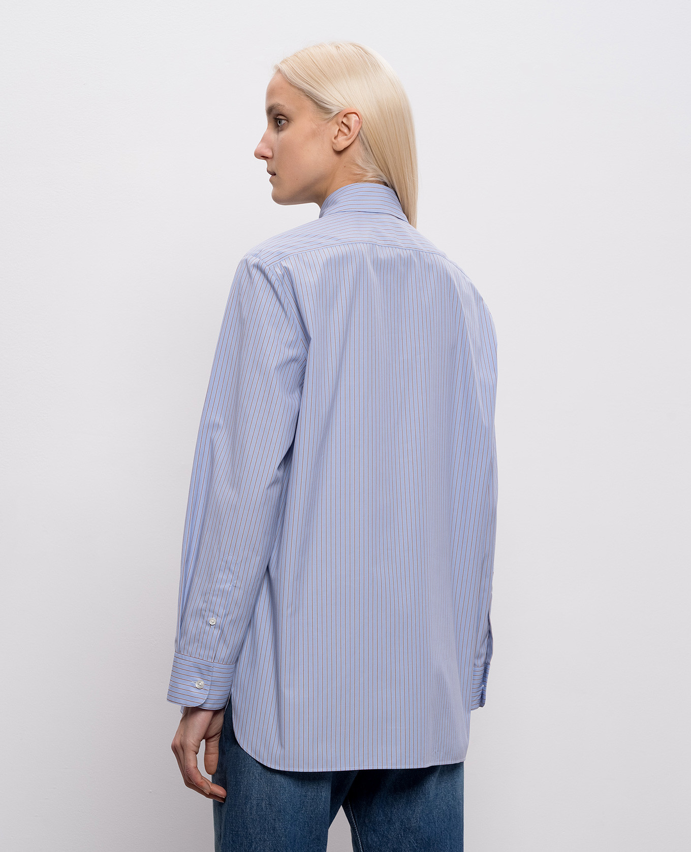 

Sisilia blue striped shirt The Row, Light blue