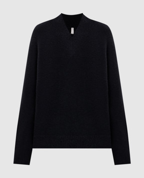 BOBOUTIC Navy blue sweater with wool 5152