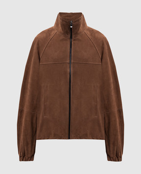 Babe Pay Pls Brown suede jacket 2602SUEDE