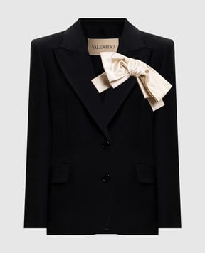 Valentino Black wool and silk jacket 8B3CE5F51CF