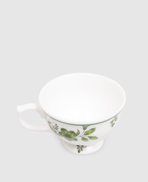 Geminiano Cozzi 1765 White porcelain coffee cup Rosa Rosae SKBBU059019