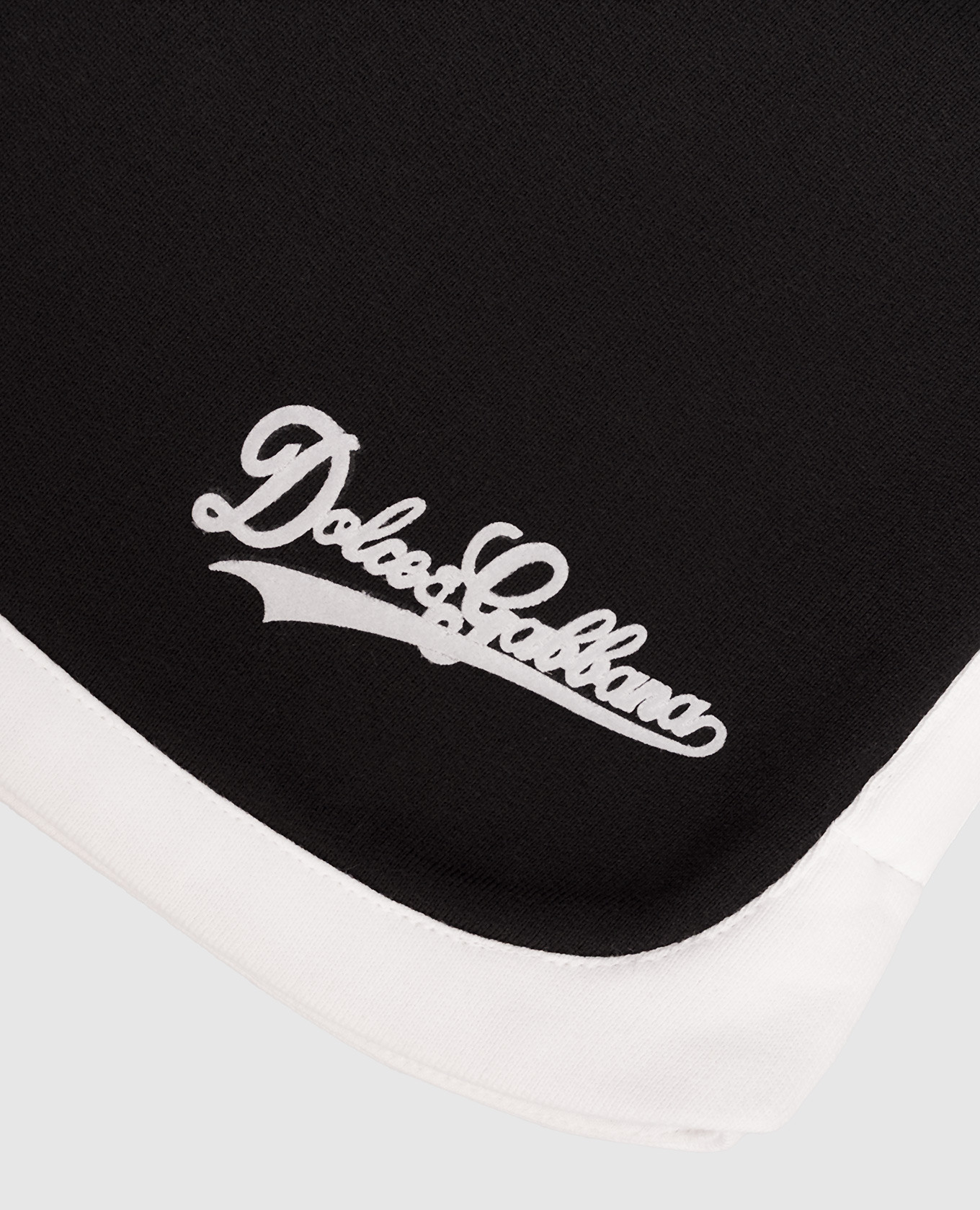 

Children's black shorts with logo Dolce&Gabbana