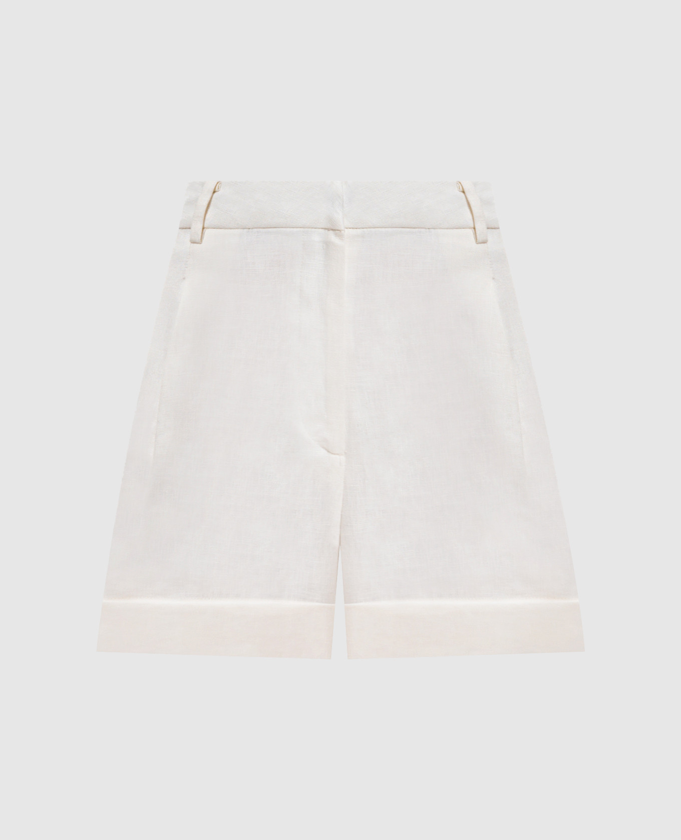 

Hardy white linen shorts Faithfull