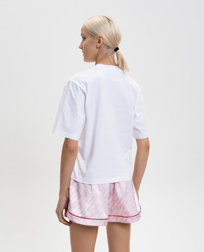 Off-White White T-shirt with Statement print 2AA124S26JER006