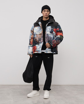 Off-White Black sweater with wool 44MHE20QF5K001