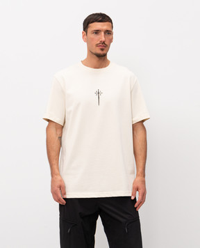 Riotdivision Beige T-shirt Trident Of Blades RDTRDBLDTS