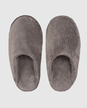 Hamam Grey terry slippers PERA PERASLIPPERSFORHIM