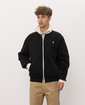 Ami Paris Black sports jacket USW796JE0245m