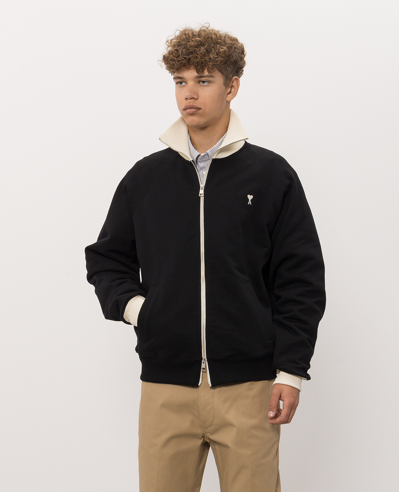 Black sports jacket Ami Paris 3