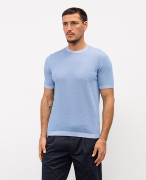 MooRER JUDE blue T-shirt JUDEVCR