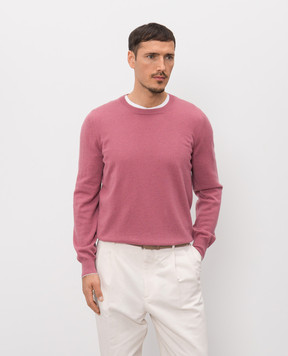 Brunello Cucinelli Pink cashmere jumper M2200100