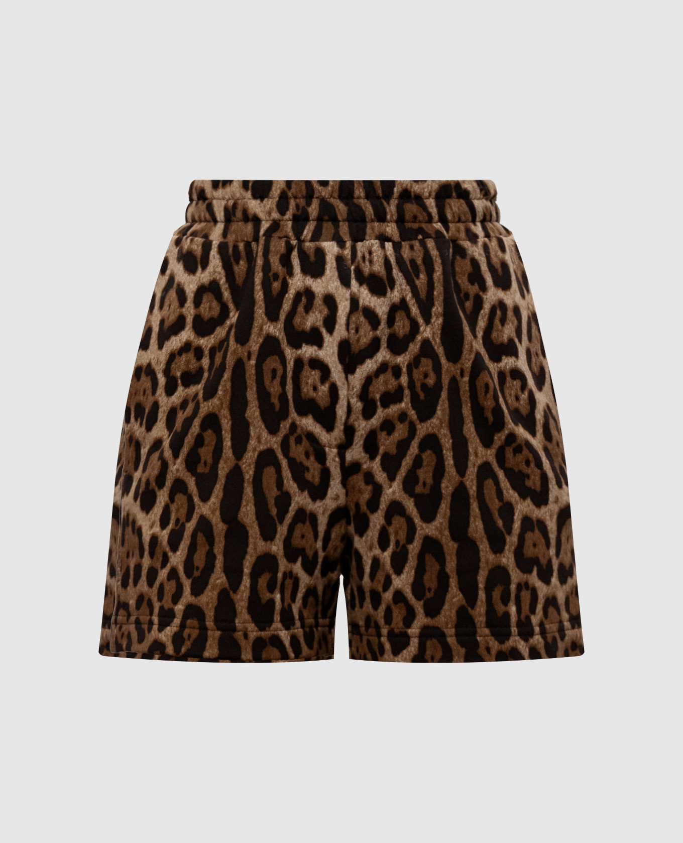 Short imprimé marron