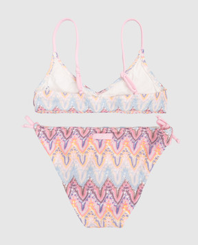 MC2 SAINT BARTH Children's swimsuit Paloma with pattern PALO00203236L