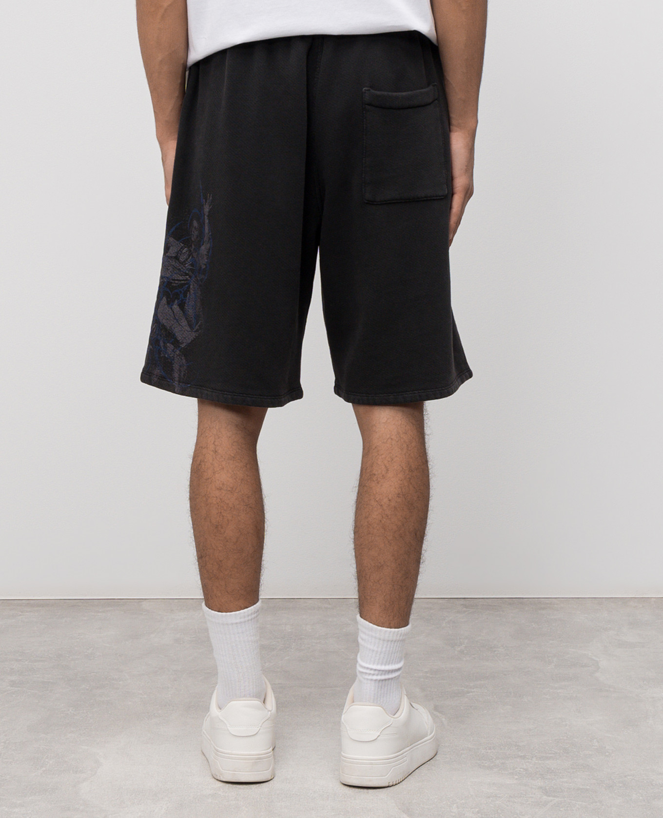 

Faded Painting Gray Shorts Off-White, Grey