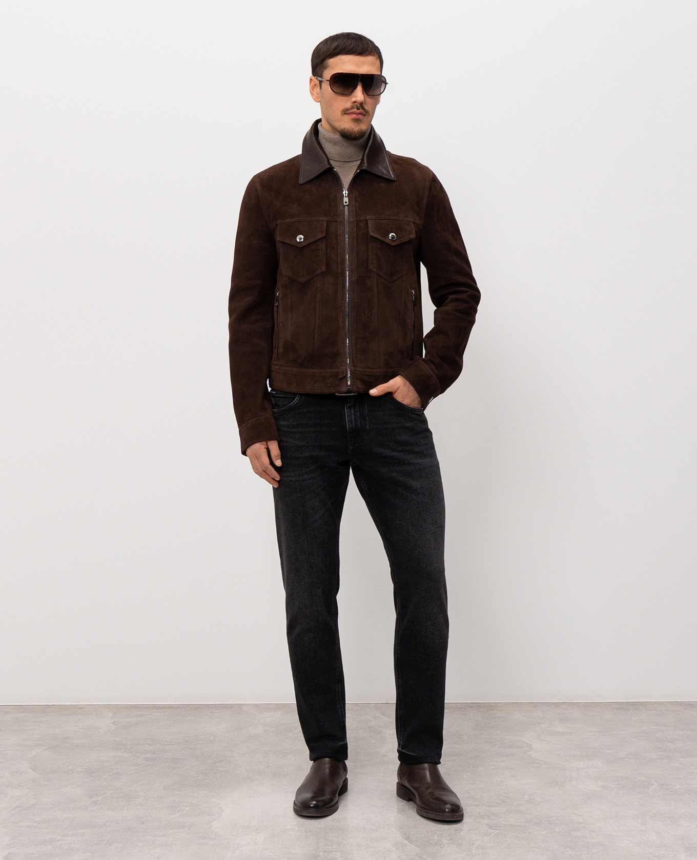 

Grey jeans with DG patch Dolce&Gabbana