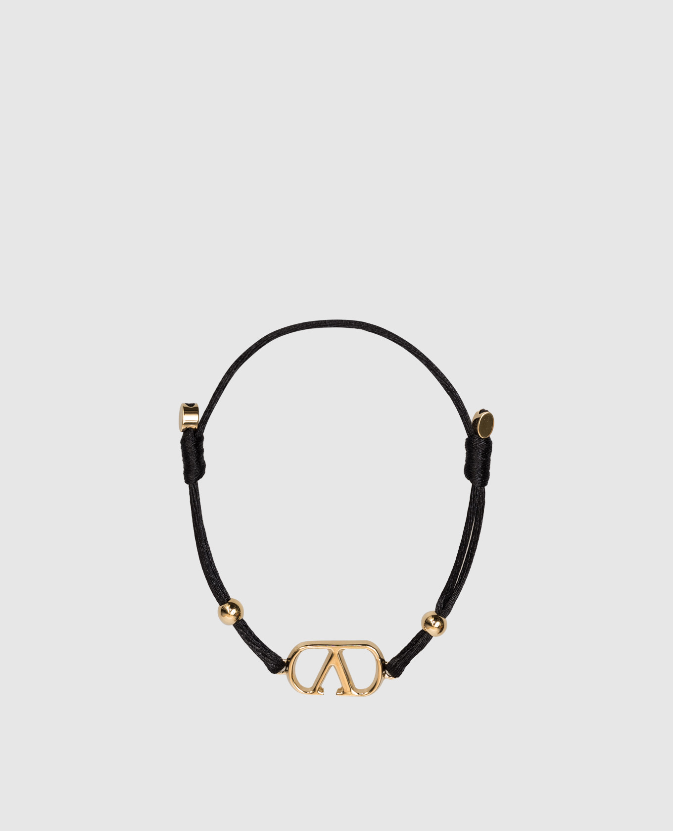 

Black lace bracelet with emblem Valentino