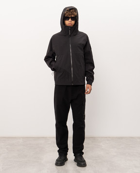 C.P. Company Metropolis Black jacket with hood LOW024A006578A