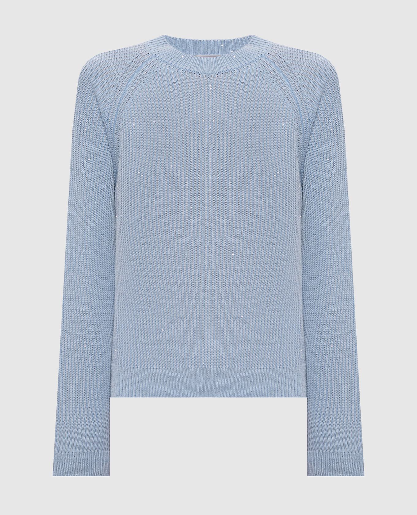 

Blue sequined jumper Peserico, Light blue