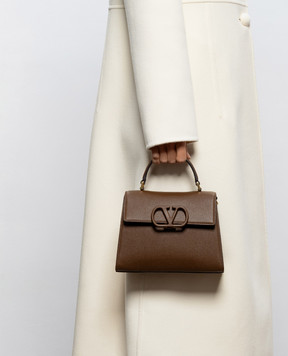 Valentino Brown leather Vsling sling bag 9W2B0T85YCZ