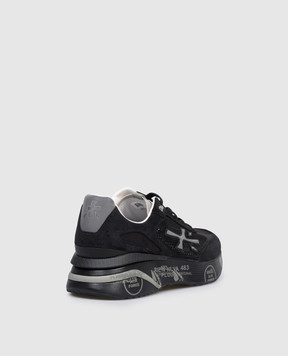 Premiata Black combination sneakers MOERUN MOERUN