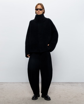 BOBOUTIC Black coat with wool 5180